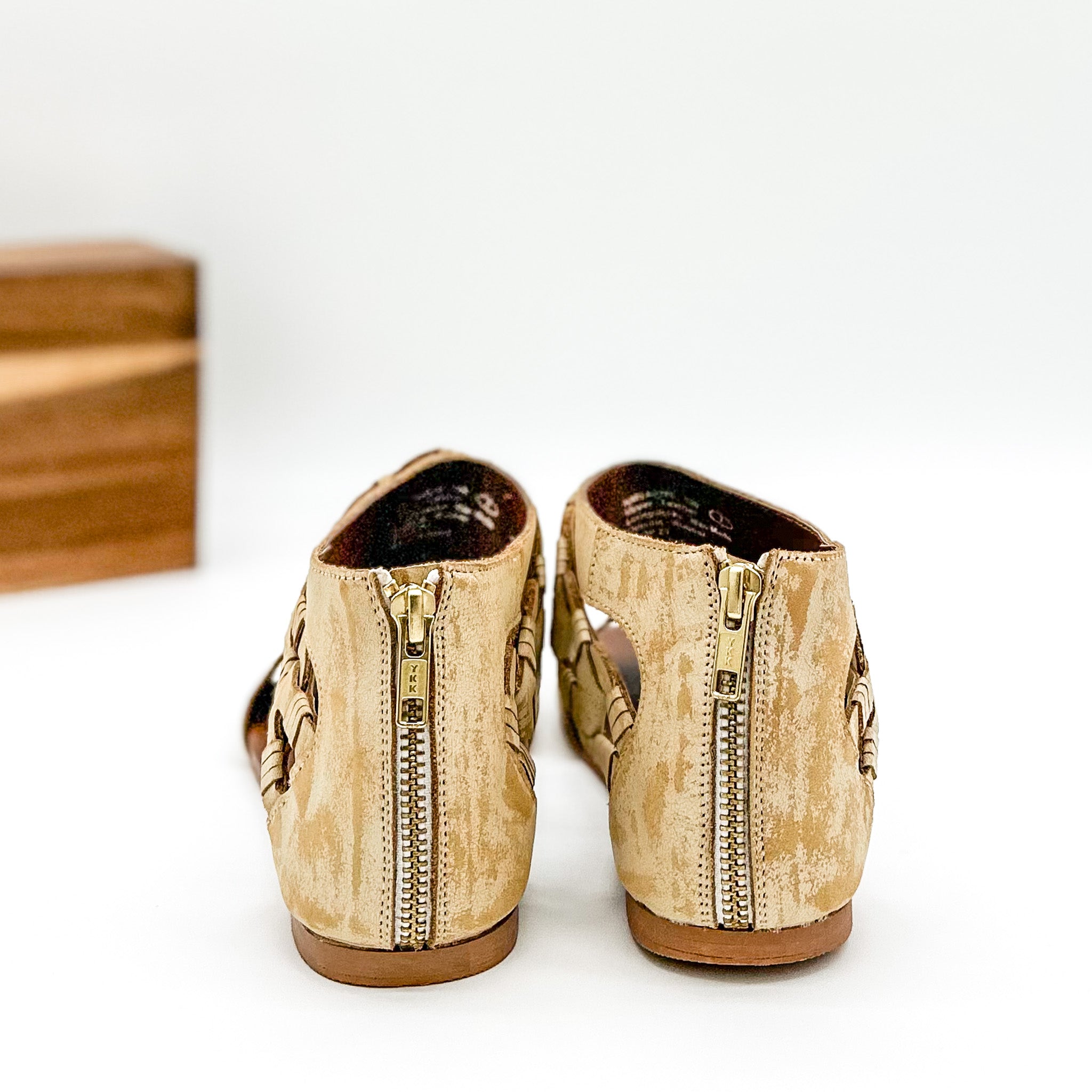 Loop D Loop Sandals in White Naughty Monkey